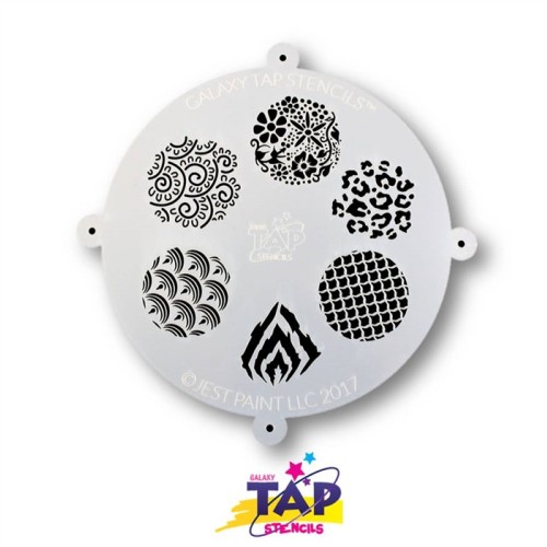 Tap Galaxy Stencil Patterns (Tap Galaxy Stencil Patterns)
